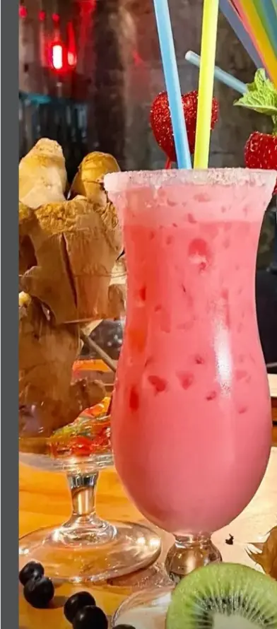 Batido de fresa