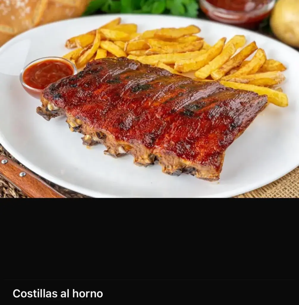Costillas Al Horno