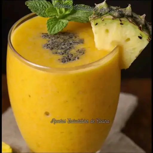 Zumo natural de pina 