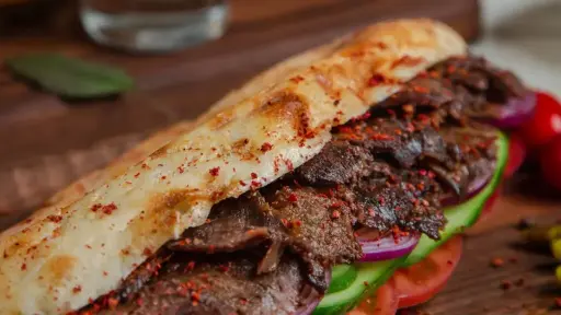 Bocadillo de solomillo de cerdo