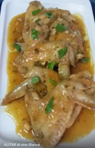 Alitas AL Vino Blanco
