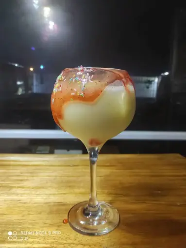 Batido de coco y fresa